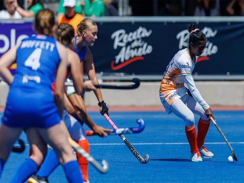 India's Junior Women's Hockey Team Thrashes Namibia 13-0 in World Cup Opener