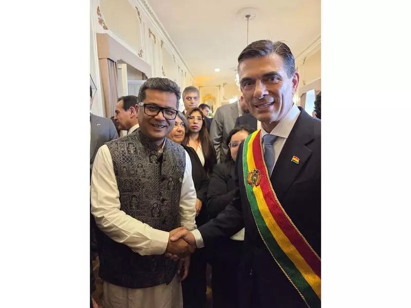 India's Minister Pabitra Margherita Attends Bolivian President Inauguration