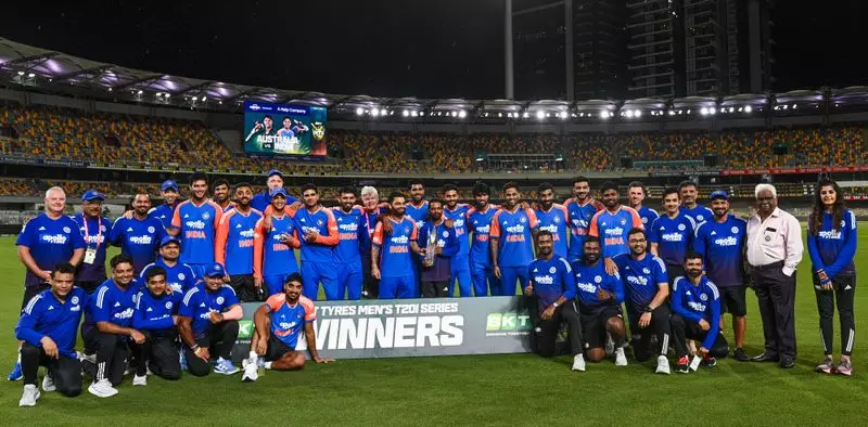 India's Summer Statement Down Under: Historic Cricket Victory