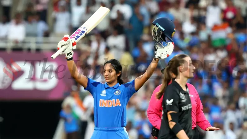 India's Women's Cricket Team Secures Semifinal Spot in 2025 World Cup, Smriti Mandhana Leads Charge