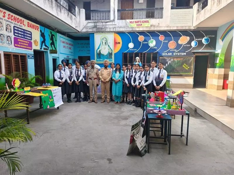 Innovative Math Exhibition Showcases Student Creativity at Ludhiana School