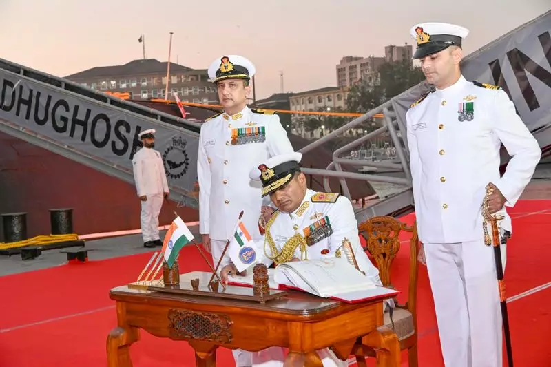 INS Sindhughosh Decommissioned After 40 Years of Service