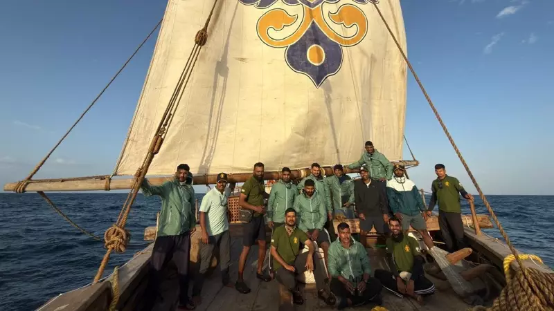 INSV Kaundinya Overcomes Early Turbulence, Sails 370 km Towards Oman