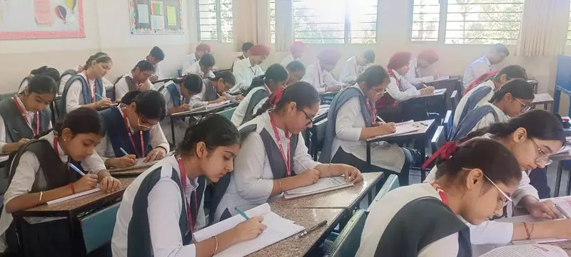 Inter-School Calligraphy Competition Fosters Artistic Talent in Kapurthala