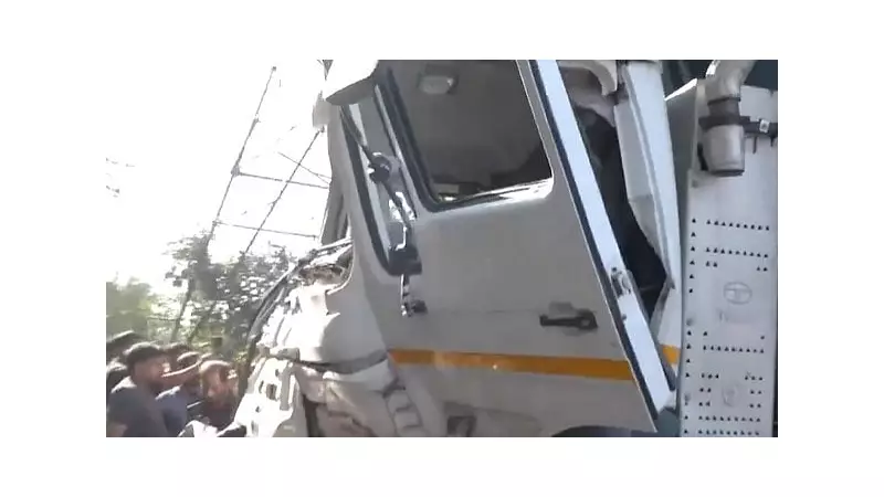 Jaipur Horror: 12 Killed as Rampant Dumper Truck Crushes Multiple Vehicles in Tragic Accident