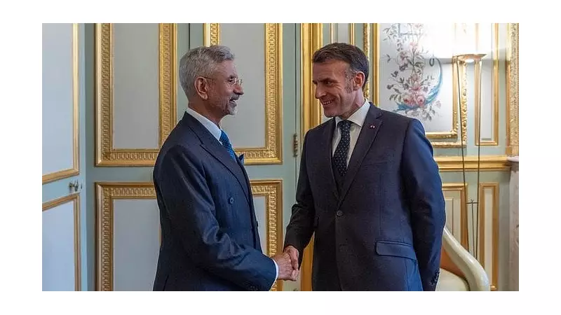 Jaishankar Meets Macron, Hails Positive Momentum in India-France Strategic Ties