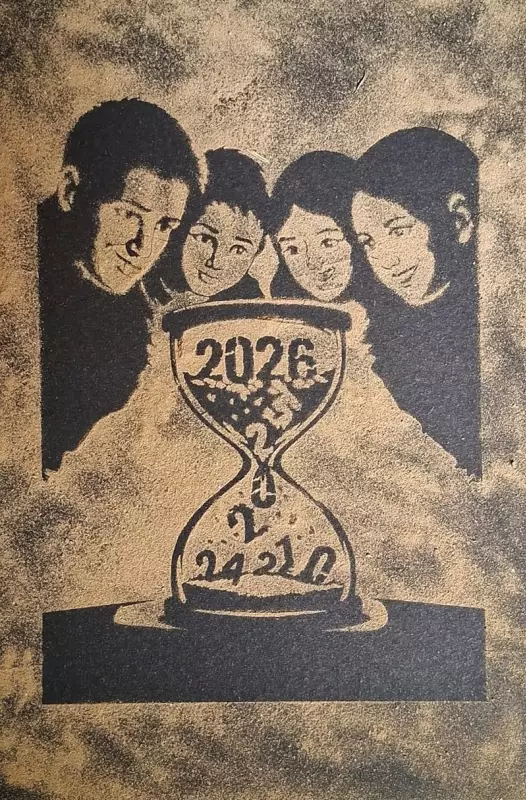 Jalandhar Artist Welcomes 2025 with Stunning Sand Art on New Year's Day