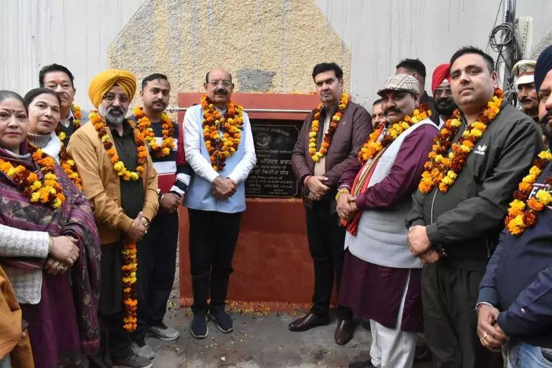 Jalandhar's Rs 42 Lakh Sewer Project Launched by Minister & Mayor