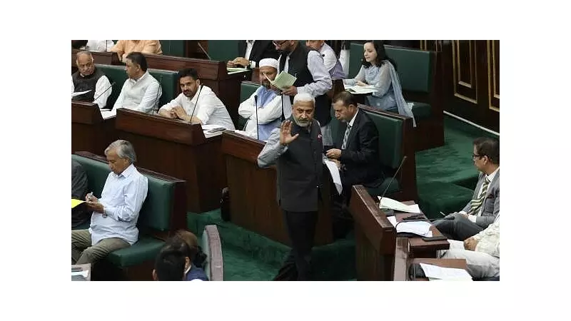 Jammu & Kashmir Assembly Erupts: NC and BJP Clash Over Governor's Role in Article 370 Abrogation