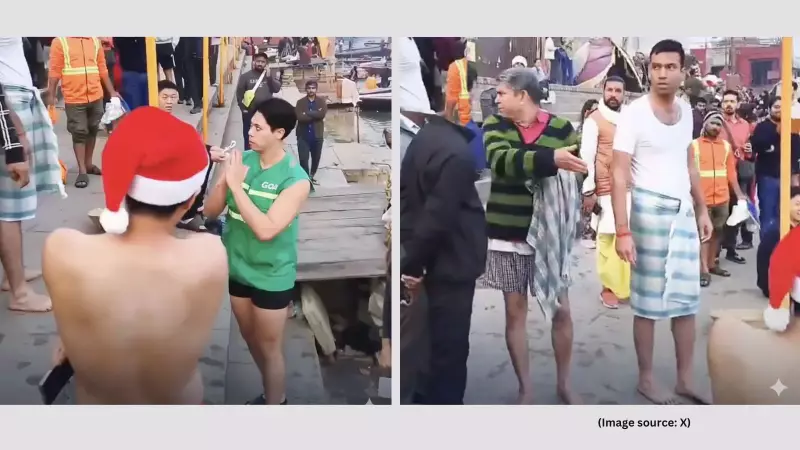 Japanese Tourists Confronted at Varanasi Ghat Over Attire, Sparking 'Atithi Devo Bhava' Debate
