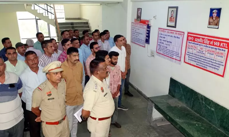 Kaithal Police Martyrs Honoured: Emotional Exhibition Pays Tribute to 5 Fallen Heroes