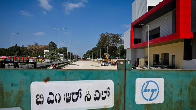 Kamraj Road Metro Work Delays Amid Rising Bengaluru Year-End Footfall