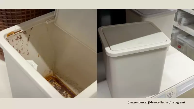 Kanpur Store's Display Dustbin Found with Paan Stains, Viral Video Sparks Outrage