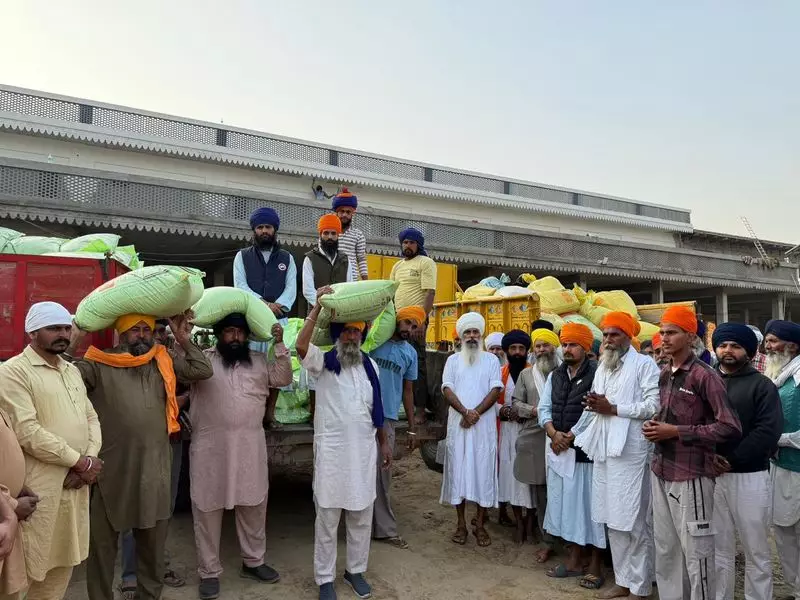 Kar Seva Sect Distributes Seeds & Fertilizer to Sarhali Flood Farmers