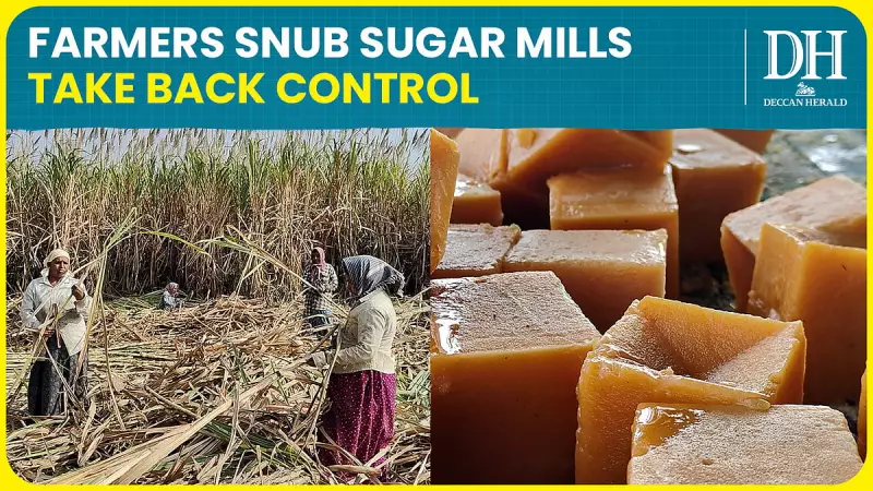 Karnataka Sugarcane Farmers Snub Mills, Turn to Jaggery for Better Profits