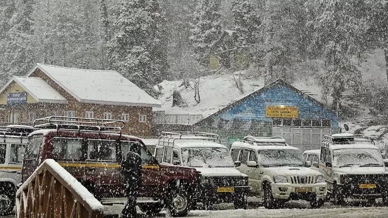 Kashmir's Coldest November Since 2007: Srinagar Plunges to -4.5°C