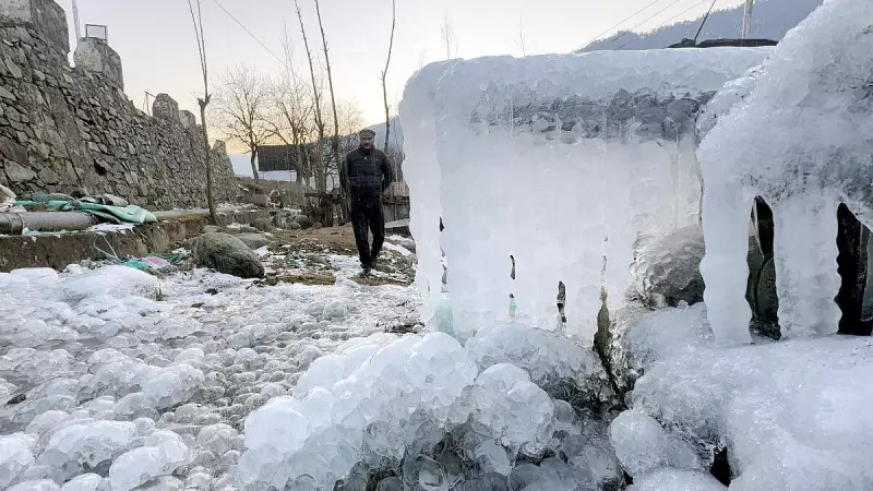 Kashmir's Second Consecutive Dry 'Chillai Kalan' Sparks Climate Alarm