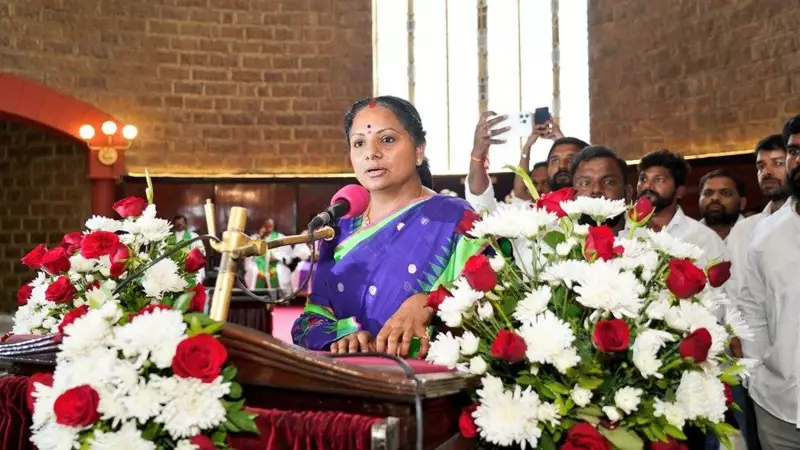 Kavitha Quits BRS, Launches Scathing Attack on Father KCR's Party