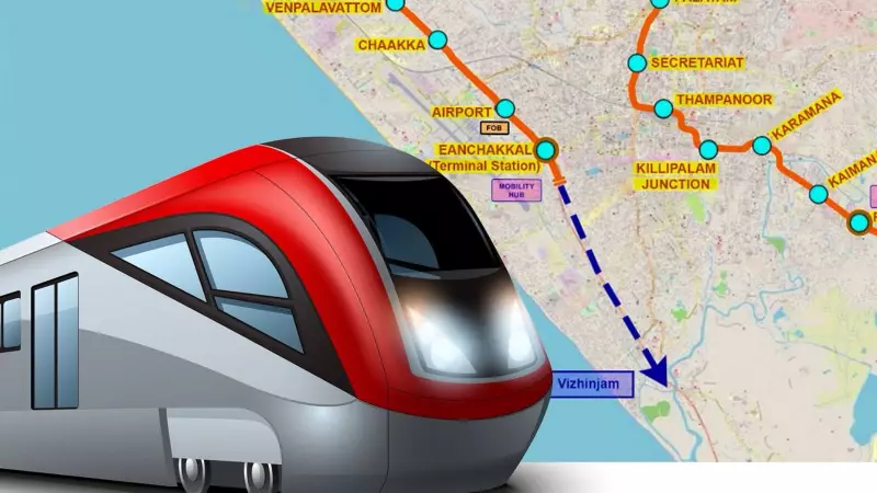 Kerala Approves 31-km Thiruvananthapuram Metro Phase 1 Route