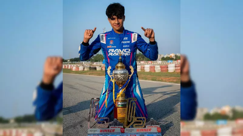 Kiaan Shah's Historic 13th Place at FIA Karting World Cup