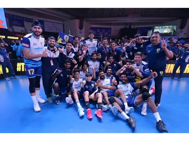 Kochi Blue Spikers End PVL 2025 Campaign on High Note With Spirited 3-1 Victory Over Ahmedaders