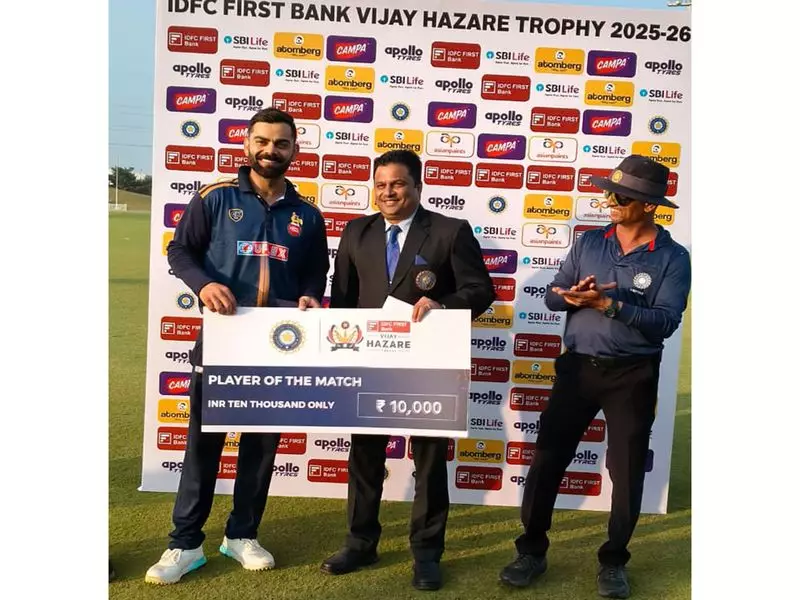 Kohli, Pant, Padikkal Star as Big Names Shine in Vijay Hazare Trophy