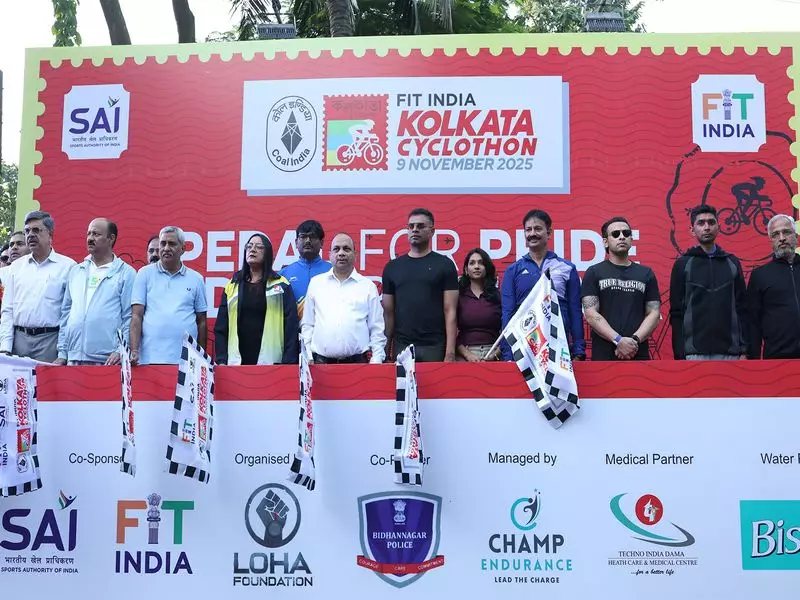 Kolkata Cyclothon 2025 Sets Record with 4000 Riders in Eastern India