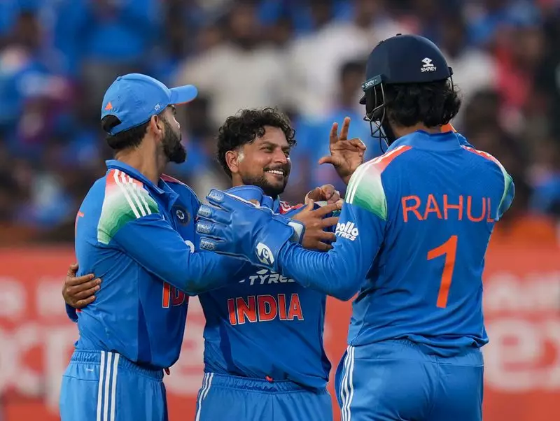Kuldeep Yadav Admits 'I'm Bad With DRS' After Banter With Rohit Sharma