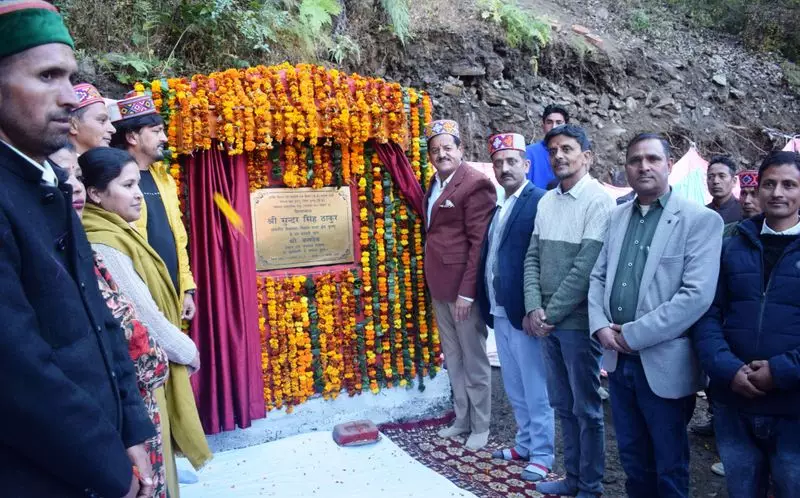 Kullu MLA Sunder Singh Thakur Inaugurates Health & Community Projects