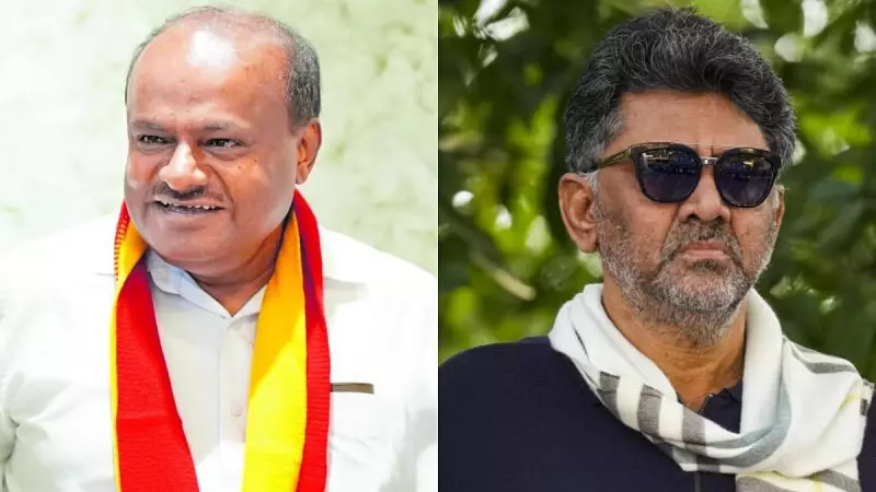 Kumaraswamy Slams Shivakumar's Ballari Police Meet, Hits Back at Kharge