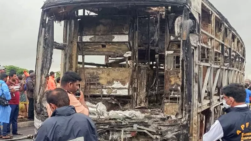 Kurnool Bus Inferno: Three Friends Perish in Tragic Andhra Pradesh Fire Accident