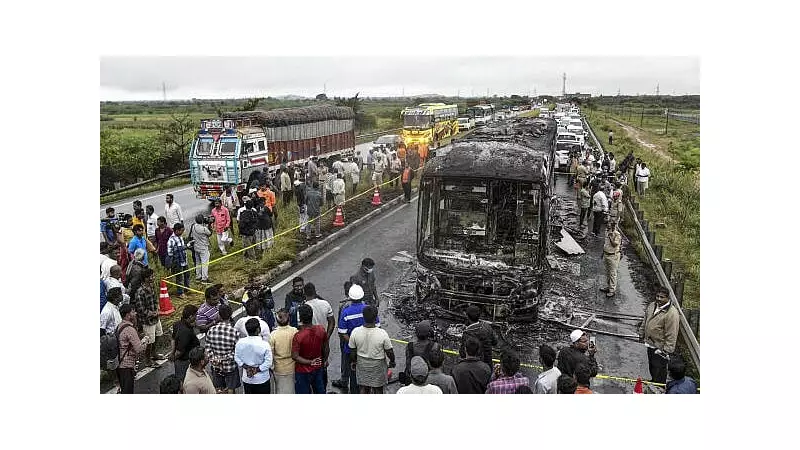 Kurnool Bus Tragedy: Forensic Report Confirms Biker Was Drunk During Fatal Collision