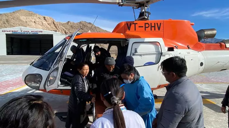 Ladakh LG Postpones Official Event to Prioritize Air Evacuation of Critically Ill Patient