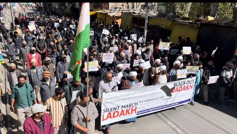 Leh Crackdown Ignites Firestorm: Kargil March Delivers Powerful Rebuke to Central Government