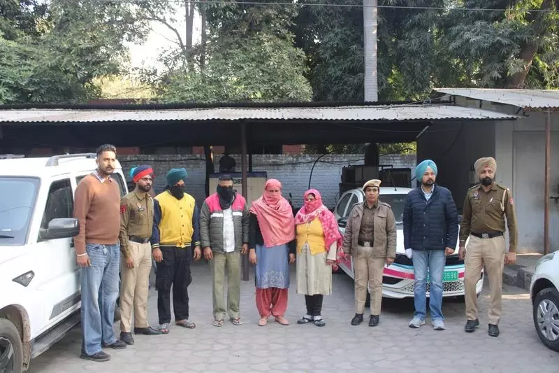 Ludhiana Police Bust Drug Racket, 9 Arrested Including 3 Women