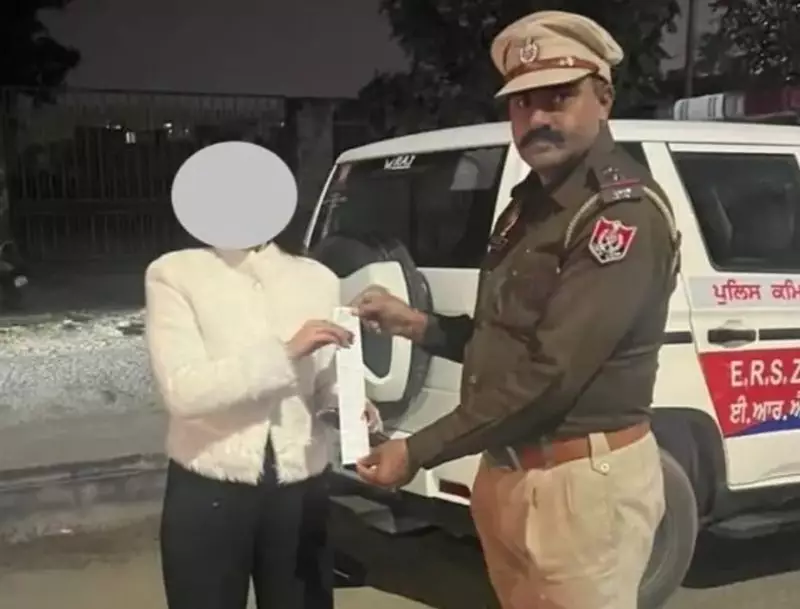 Ludhiana Woman's Royal Enfield Stunts Lead to Rs 33,000 Challan