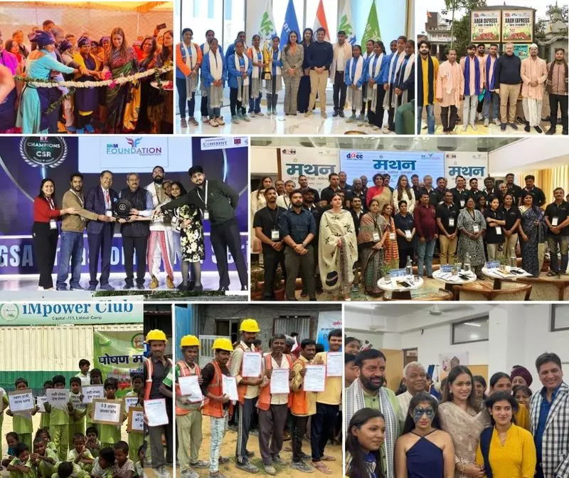 M3M Foundation Impacts 4.9 Million Lives in 2023: Education, Health & Livelihoods