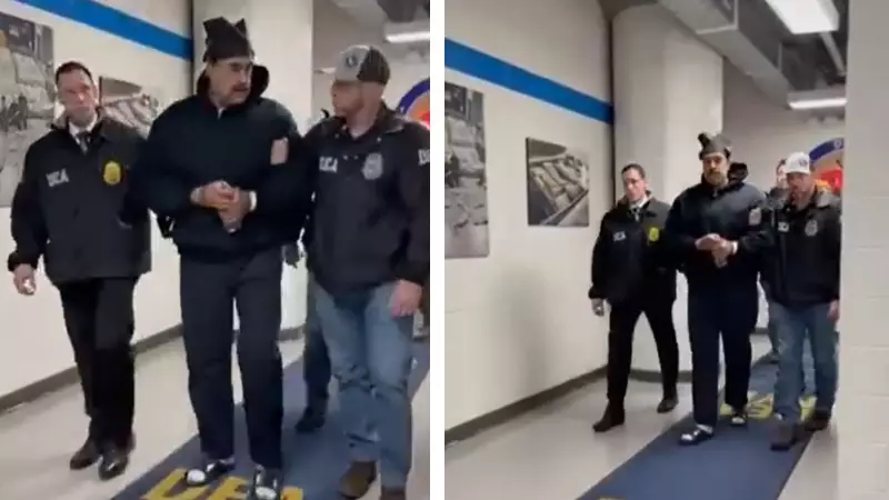 Maduro Handcuffed in New York: Shocking Video of Venezuelan Leader's Detention