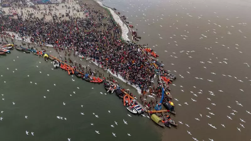 Magh Mela 2024: Millions Brave Icy Ganga Waters for Auspicious Sangam Dip