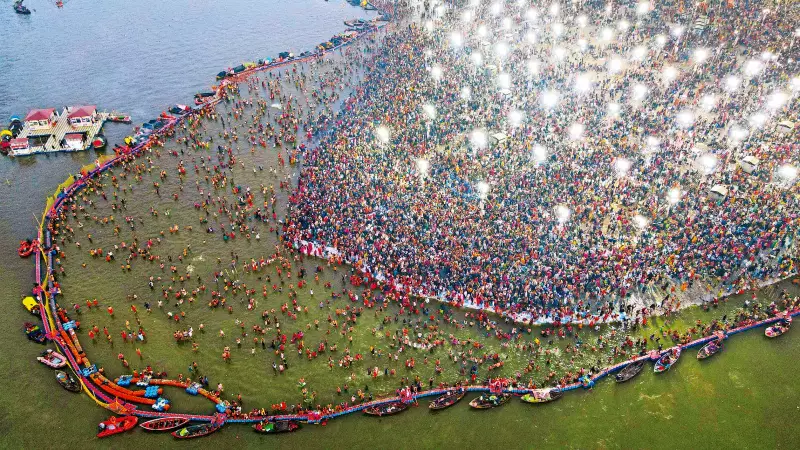 Magh Mela 2026 Begins: Over 31 Lakh Devotees Take Holy Dip at Sangam on Day 1