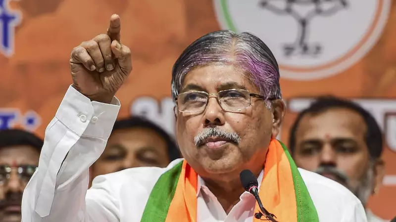 Maharashtra Political Turmoil: BJP's Chandrakant Patil Sparks Controversy Over Party Legacies