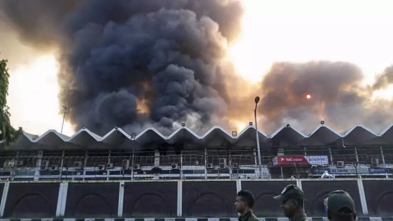 Major Fire Erupts at Dhaka International Airport, Forces Complete Shutdown of Flight Operations