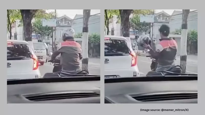 Man Slaps Himself on Maharashtra Road, Video Sparks Mental Health Debate