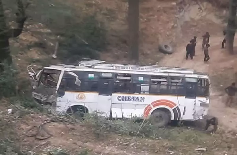 Mandi Bus Accident: Elderly Woman Killed, 5 Injured in Himachal