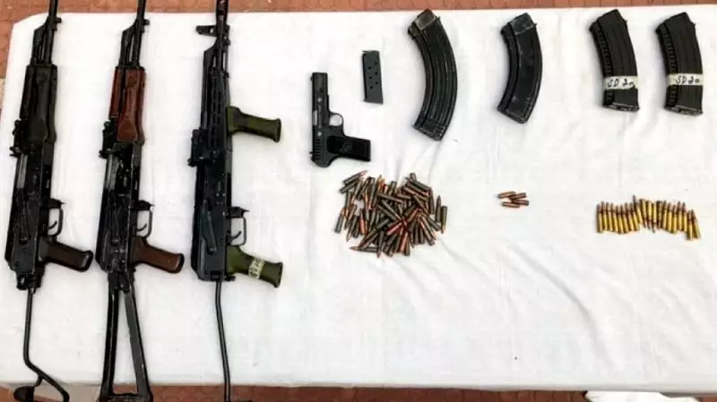 Manipur Police Seize Large Cache of Arms and Explosives in Kakching District