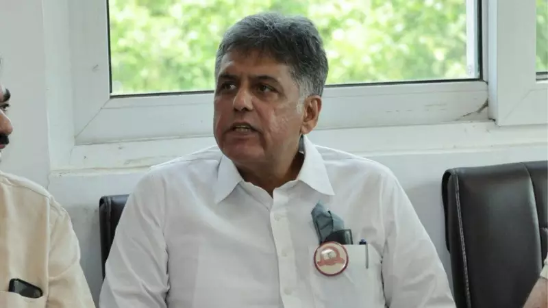 Manish Tewari Proposes 5-Year Directly Elected Mayor for Chandigarh