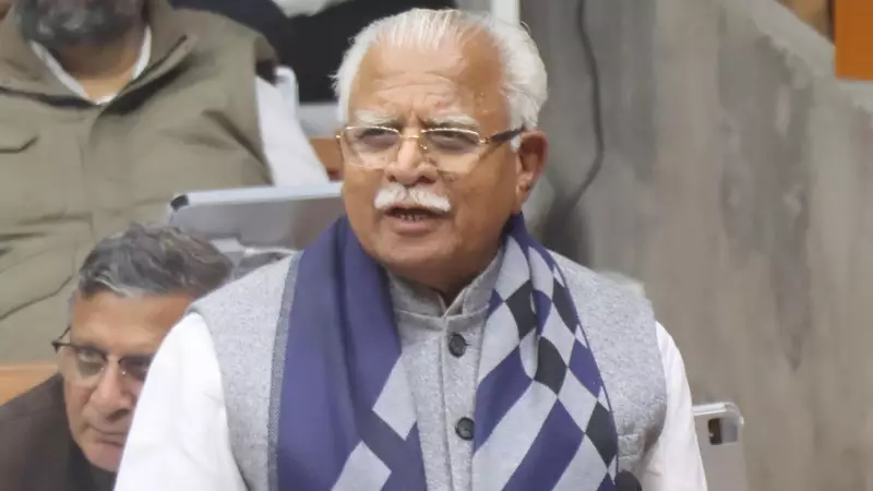 Manohar Lal Khattar Stands in Queue, Pays Rs 3,500 at Haryana Event