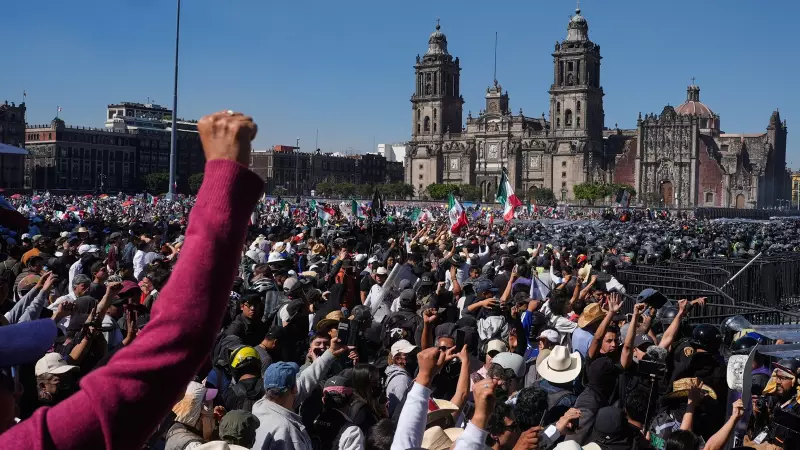 Massive Mexico City Protests: Thousands Demand Action on Violent Crime