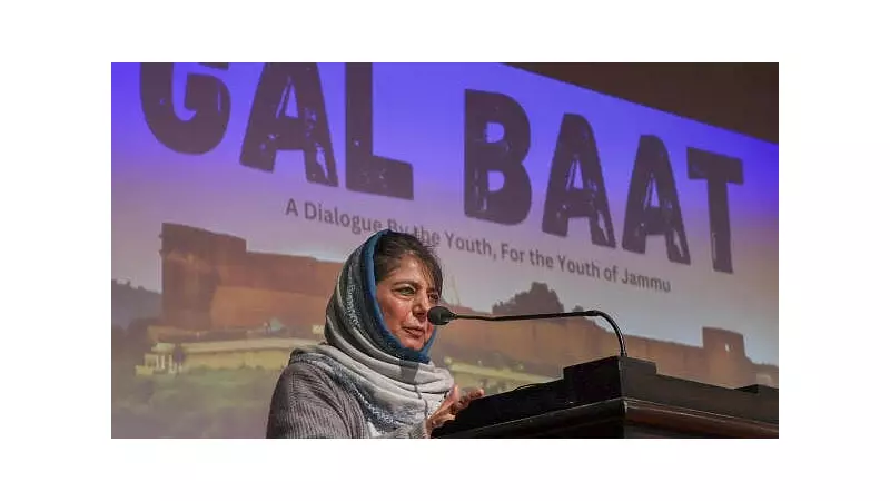 Mehbooba Mufti Defends PDP-BJP Alliance, Cites J&K's Interest