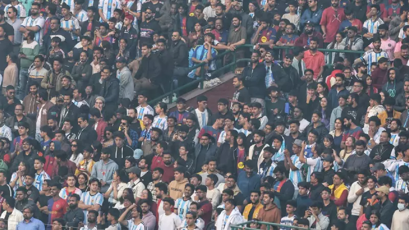 Messi's Delhi Event Overshadowed by 'AQI' Chants as Air Quality Hits Severe 461
